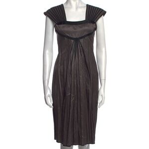 Stella McCartney Black and Gray Dress